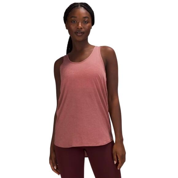 Lululemon Essential Tank heathered misty merlot - Picture 1 of 7